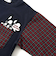 チェック袖切り替え天竺長袖Tシャツ(80~130cm)