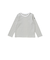 ツイル肩フリルジャンパースカート＋ボーダー長袖Tシャツセット(90~130cm)