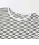 ツイル肩フリルジャンパースカート＋ボーダー長袖Tシャツセット(90~130cm)