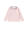 【日本製】【お揃い】リバティビエラ(DaisyMorisia)×花ボタン長袖Tシャツ(100～140cm)