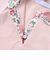 【日本製】【お揃い】リバティビエラ(DaisyMorisia)×花ボタン長袖Tシャツ(100～140cm)