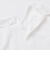 コンパクトコットン襟レース長袖Tシャツ(90～140cm)
