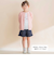 【お揃い】デニムニット裾フリルショートパンツ(80~130cm)