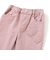 【店舗限定】花パッチワークカラーデニムロングパンツ(95~150cm)