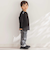 【店舗限定】ショルダーロゴ刺しゅうポンチ長袖トレーナー(95~150cm)