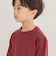 【店舗限定】ショルダーロゴ刺しゅうポンチ長袖トレーナー(95~150cm)