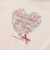 【お揃い】花柄バルーン5分袖スムースTシャツ(80~130cm)