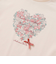 【お揃い】花柄バルーン5分袖スムースTシャツ(80~130cm)