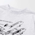 【店舗限定】飛行機発泡プリント天竺長袖Tシャツ(95~150cm)