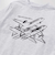 【店舗限定】飛行機発泡プリント天竺長袖Tシャツ(95~150cm)