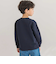【店舗限定】インレイエンボスプリント長袖Tシャツ(95~150cm)