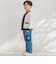 【店舗限定】配色裏毛カーディガン(95~160cm)