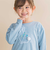 ウサギプリント裾フリル天竺長袖Tシャツ(80~130cm)