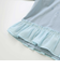 ウサギプリント裾フリル天竺長袖Tシャツ(80~130cm)