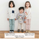 【スララク/防汚加工/オーガニックコットン】前後フリーで時短！パパパッと穿ける9分丈前向きパンツ(80~120cm)