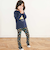 【スララク/防汚加工/オーガニックコットン】前後フリーで時短！パパパッと穿ける9分丈前向きパンツ(80~120cm)