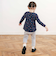 【スララク/防汚加工/オーガニックコットン】ときめき女の子長袖Tシャツ(80~130cm)