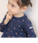 【スララク/防汚加工/オーガニックコットン】ときめき女の子長袖Tシャツ(80~130cm)