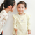【スララク/防汚加工/オーガニックコットン】ときめき女の子長袖Tシャツ(80~130cm)