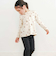 【スララク/防汚加工/オーガニックコットン】ときめき女の子長袖Tシャツ(80~130cm)