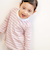 【スララク/防汚加工/オーガニックコットン】ときめき女の子長袖Tシャツ(80~130cm)