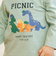 【スララク/防汚加工/オーガニックコットン】わくわく男の子長袖Tシャツ(80~130cm)