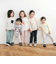 【スララク/防汚加工/オーガニックコットン】わくわく男の子長袖Tシャツ(80~130cm)