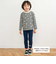 【スララク/防汚加工/オーガニックコットン】わくわく男の子長袖Tシャツ(80~130cm)