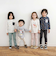 【スララク/防汚加工/オーガニックコットン】わくわく男の子長袖Tシャツ(80~130cm)