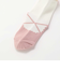 バレエシューズ風デザイン+いろいろ総柄ソックス2点セット(13~21cm)