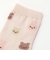 バレエシューズ風デザイン+いろいろ総柄ソックス2点セット(13~21cm)
