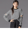 2WAYデザイン長袖Tシャツ(130~160cm)