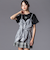 オフショルダー2WAY長袖シャツ＆半袖Tシャツセット(130~160cm)