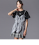 オフショルダー2WAY長袖シャツ＆半袖Tシャツセット(130~160cm)