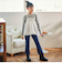 花柄刺しゅうオーガンジービスチェドッキングTシャツ(80~130cm)