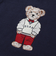 クマ刺しゅうラインリブニットベスト(80~130cm)