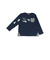 はたらくくるま恐竜ロケットプリントポケット付き長袖Tシャツ(80~130cm)