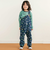 はたらくくるま恐竜ロケットプリントポケット付き長袖Tシャツ(80~130cm)