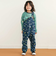 はたらくくるま恐竜ロケットプリントポケット付き長袖Tシャツ(80~130cm)