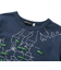 【抗菌・防臭】MAP＆FLAG袖リブ天竺長袖Tシャツ(90~150cm)