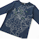 【抗菌・防臭】MAP＆FLAG袖リブ天竺長袖Tシャツ(90~150cm)