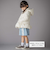 フリル襟スカラップタフタダウンコート(95~160cm)