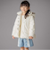 フリル襟スカラップタフタダウンコート(95~160cm)