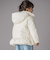 フリル襟スカラップタフタダウンコート(95~160cm)