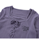 テレコキャミソールレイヤード長袖Tシャツ(110~150cm)