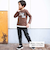 レイヤード風コードTシャツ(100~160cm)