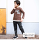 レイヤード風コードTシャツ(100~160cm)