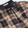 配色胸ポケットカルゼチェックシャツ(100~160cm)