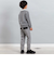 【お揃い】グレンチェックロングパンツ(90~150cm)