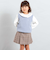 ケーブル編みクルーネックニットベスト(90~150cm)